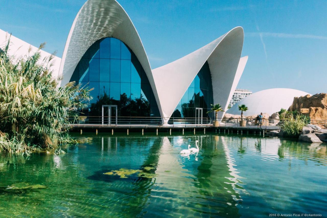 Ferienwohnung Jl Ciudad De Las Artes Valencia Exterior foto